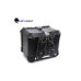 SpyWolf Space-X Black Μπαγκαζιέρα Μοτοσυκλέτας Αλουμινίου 45lt Μαύρη
