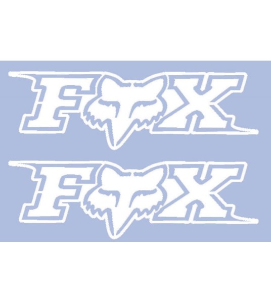 Αυτοκόλλητο Fox 2 τεμάχια