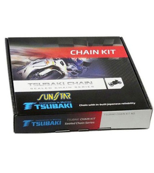 Σετ αλυσίδα TSUBAKI με γρανάζια SUNSTAR για SUZUKI GSF650 SA BANDIT K7-K9 07-09 Σετ αλυσίδα TSUBAKI με γρανάζια SUNSTAR για SUZUKI GSF650 SA BANDIT K7-K9 07-09