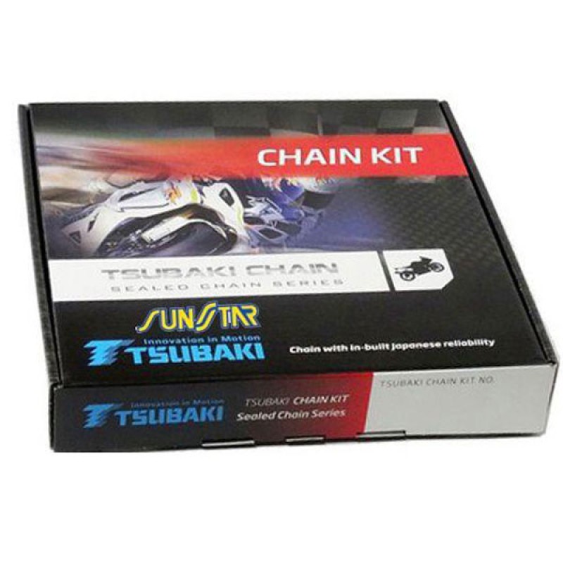 Σετ αλυσίδα TSUBAKI με γρανάζια SUNSTAR για SUZUKI GSF650 SA BANDIT K7-K9 07-09 Σετ αλυσίδα TSUBAKI με γρανάζια SUNSTAR για SUZUKI GSF650 SA BANDIT K7-K9 07-09