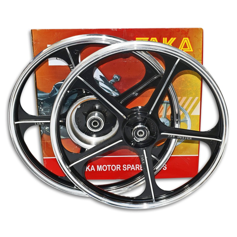ΖΑΝΤΕΣ ΑΛΟΥΜΙΝΙΟΥ ΖΕΥΓΑΡΙ YAMAHA CRYPTON-X 135 5 ΜΠΡΑΤΣΕΣ ΜΑΥΡΕΣ - ΑΣΗΜΙ TAKA ΖΑΝΤΕΣ ΑΛΟΥΜΙΝΙΟΥ ΖΕΥΓΑΡΙ YAMAHA CRYPTON-X 135 5 ΜΠΡΑΤΣΕΣ ΜΑΥΡΕΣ - ΑΣΗΜΙ TAKA