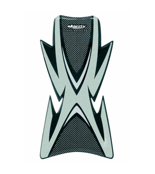 Tank Pad Harris Fuel Tank Protector grey carbon Tank Pad Harris Fuel Tank Protector grey carbon