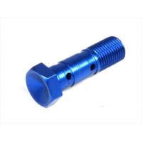 Βίδες Ergal Διπλές Poggipolini Μπλε Χρώμα M10x1.00