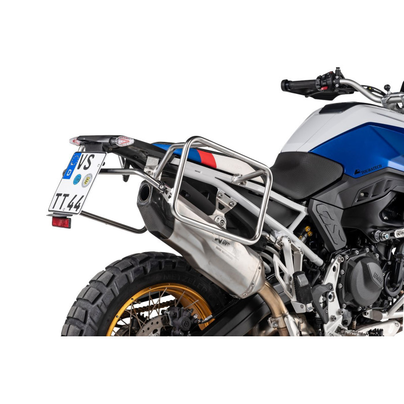 Touratech Πλαϊνές Πίσω Βάσεις για Βαλίτσες, Ανοξείδωτο Ατσάλι, BMW F900GS