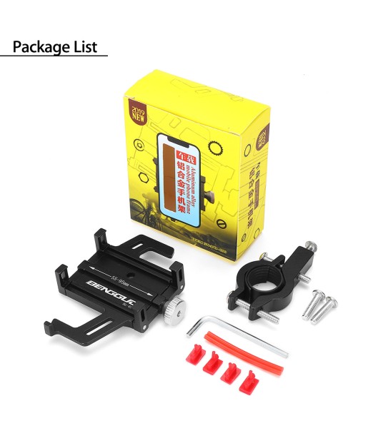Βάση κινητού - Aluminum Alloy Bicycle Motorcycle Handlebar Phone Holder 360º Rotation For 4.7-6.0 inch Smart Phone Βάση κινητού - Aluminum Alloy Bicycle Motorcycle Handlebar Phone Holder 360º Rotation For 4.7-6.0 inch Smart Phone