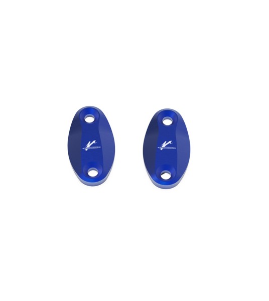 ΤΑΠΕΣ ΚΑΘΡΕΦΤΗ Valter Moto mirror covers for KAWASAKI ZX 6 R 2005-2006 σε μπλέ χρώμα