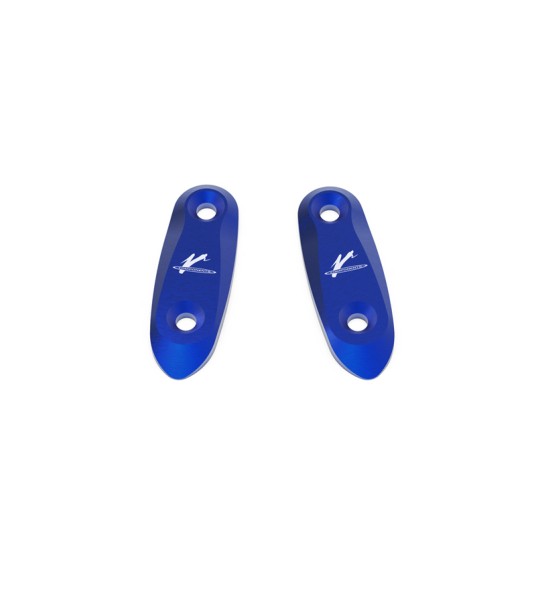 ΤΑΠΕΣ ΚΑΘΡΕΦΤΗ Valter Moto mirror covers for KAWASAKI ZX 10 R 2008-2010 σε μπλέ χρώμα