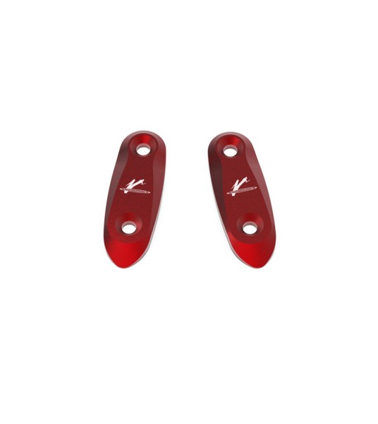ΤΑΠΕΣ ΚΑΘΡΕΦΤΗ Valter Moto mirror covers for SUZUKI GSX-R 1000 2007-2008 σε κόκκινο χρώμα