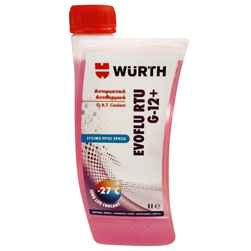 ΑΝΤΙΨΥΚΤΙΚΟ WURTH EVOFLU RTU -27 G12 1LT ΑΝΤΙΨΥΚΤΙΚΟ WURTH EVOFLU RTU -27 G12 1LT