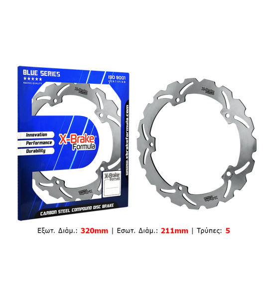 ΔΙΣΚΟΠΛΑΚΑ WF7113F-W (NC750X/CTX700N 14-19) ΕΜΠΡΟΣ X-BRAKE