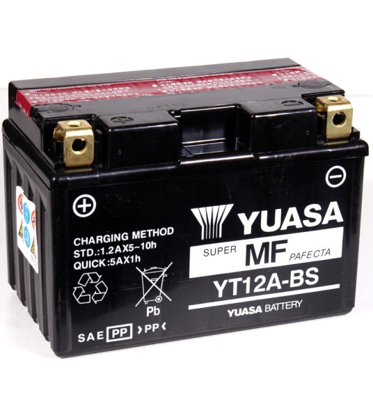 Μπαταρία Yuasa YT12A-BS - Κλειστού τύπου