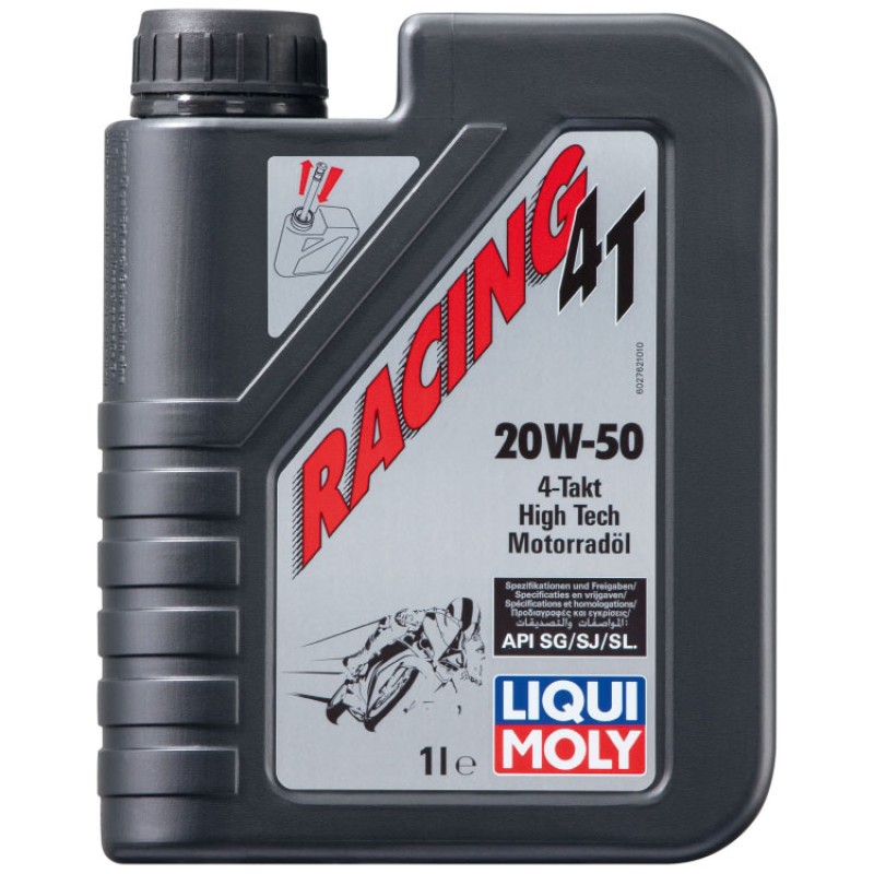 Λάδι Κινητήρα Μοτοσυκλέτας 1lt Liqui Moly RACING SYNTH 4T 20W-50 Λάδι Κινητήρα Μοτοσυκλέτας 1lt Liqui Moly RACING SYNTH 4T 20W-50