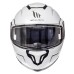 Κράνος μοτοσυκλέτας MT Helmets Atom Άσπρο