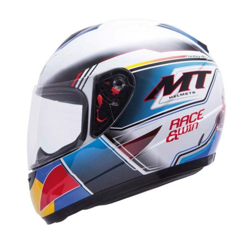 Κράνος μοτοσυκλέτας MT Race And Win παιδικό Κράνος μοτοσυκλέτας MT Race And Win παιδικό